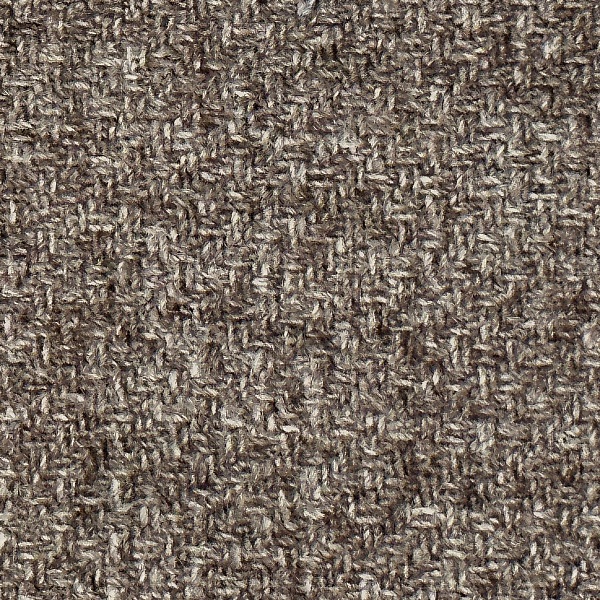 Тонкий костюмный твид (рогожка шерстяная), цвет - Бобёр