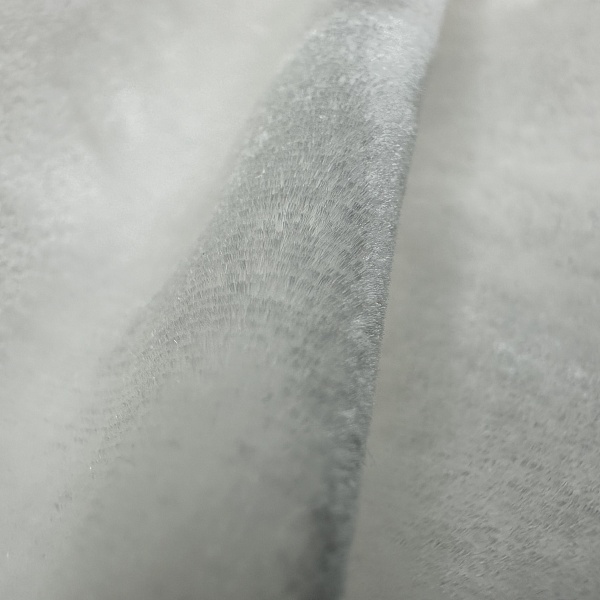 Бархат отбелённый плательно-блузочный, цвет - Молочный