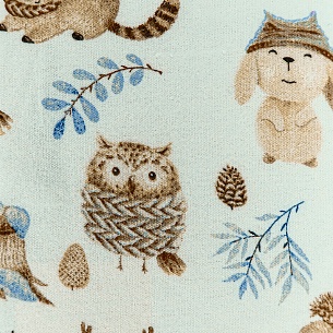 Фланель одёжная, цвет - Белый