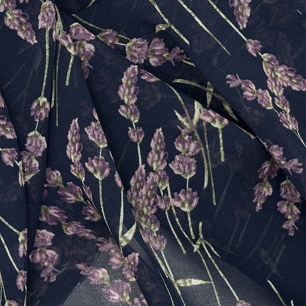 Шифон плательно-блузочный, цвет - в ассортименте