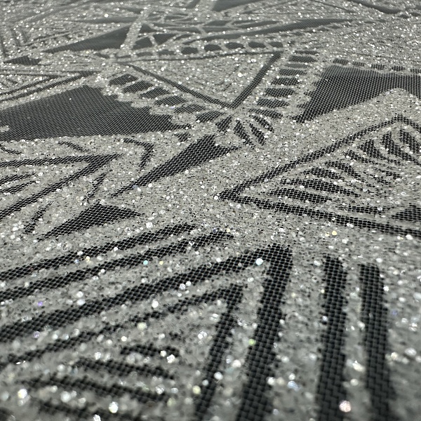 Сетка плательная, цвет - Белый