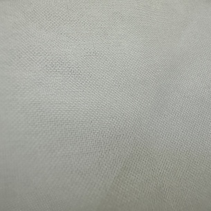 Органза отбелённая для цифровой печати, для платков и для пошива одежды, цвет - Молочный