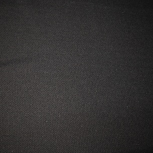 Трикотажная рибана, цвет - Чёрный