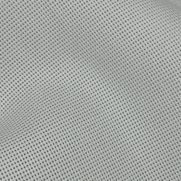 Полиэфир костюмный, цвет - Белый