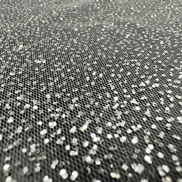 Сетка плательная, цвет - Белый