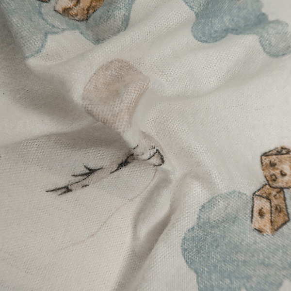 Фланель одёжная, цвет - Белый