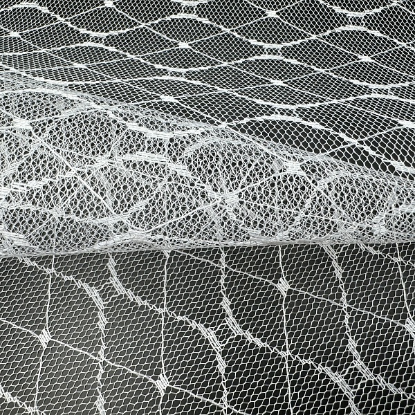 Кружево плательное, цвет - Натуральный белый