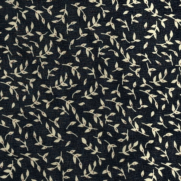 Шифон плательный, цвет -  Чёрный