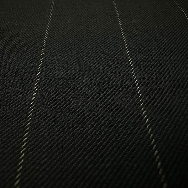 Шерсть костюмная, цвет - Чёрный