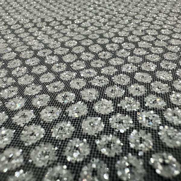 Сетка плательная, цвет - Белый