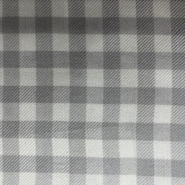 Твил плательный, цвет - Серо-белый