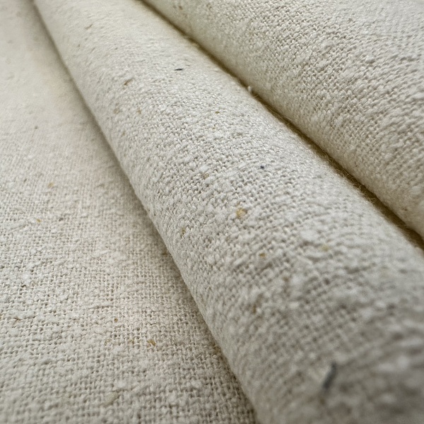 Натуральный шёлк, дикий шёлк плательно-блузочный, 
 цвет- Молочный